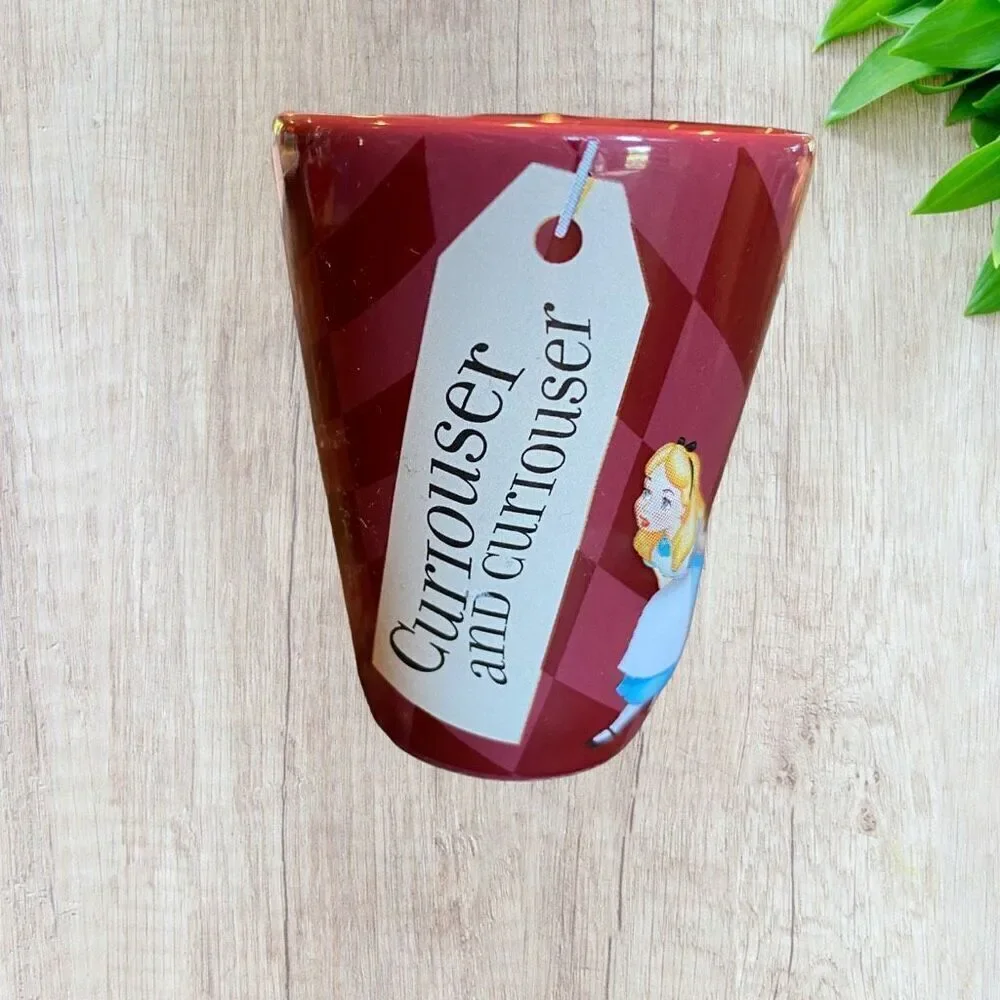 Disney Alice in Wonderland Shot Glass Curiouser